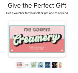 Corner Creamery Gift Card