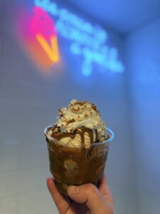 Biscoff sundae